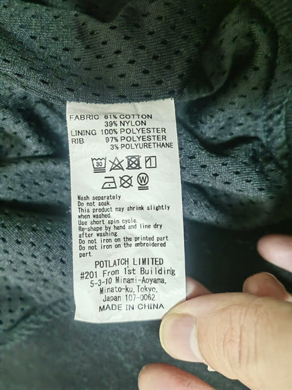 cavempt graphic black sweatshirt in large