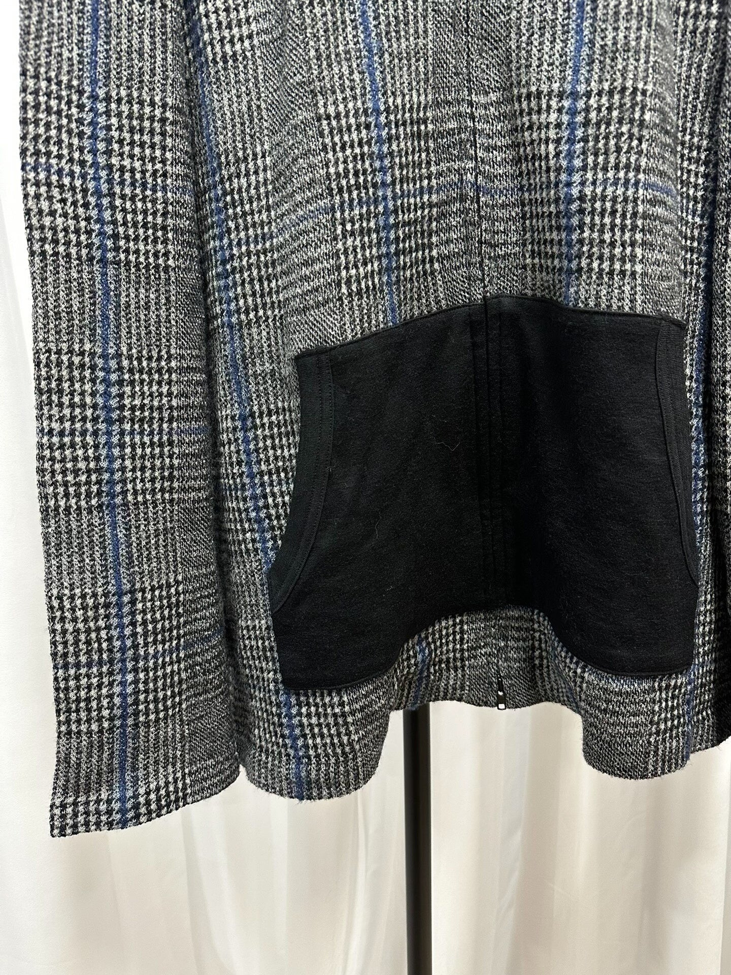 Yohji Yamamoto Wool Hooded Sweater Coat