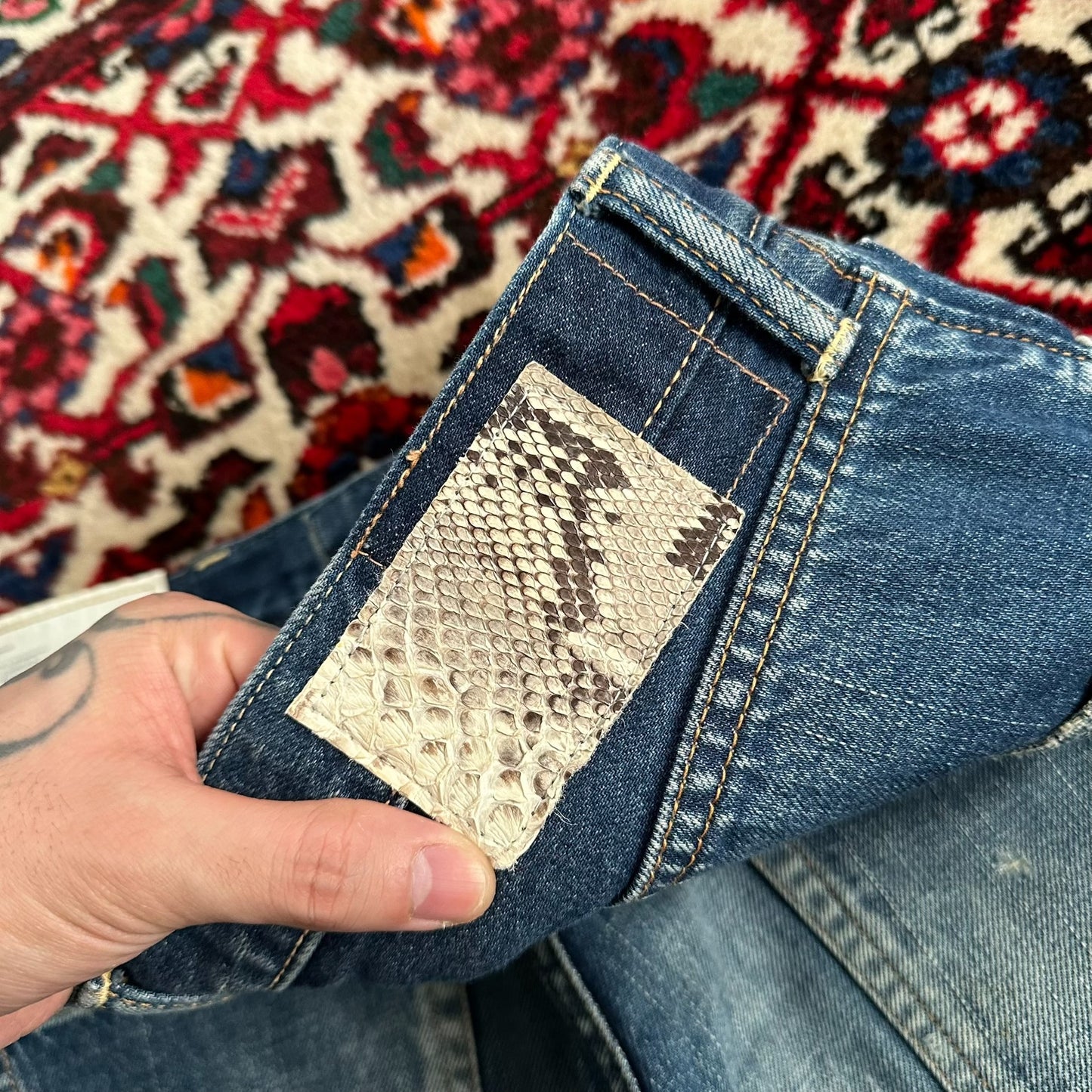 visvim fluxus denim jeans w32l30