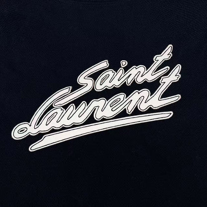 Saint Laurent Wool Baseball Jacket
