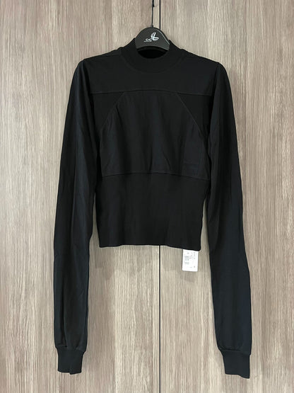 Rick Owens Long Sleeve Black T-shirt