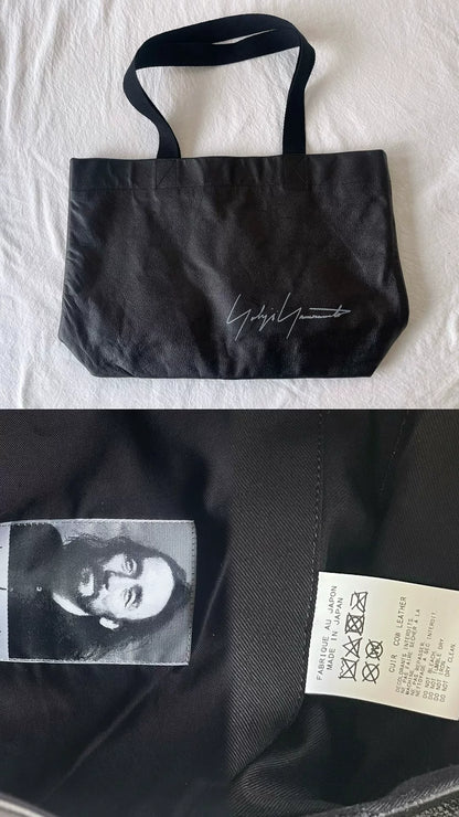 Yohji Yamamoto Leather Tote Bag Sale