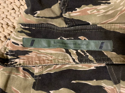 WTAPS 12SS Jungle Chopped Tiger Stripe Shorts
