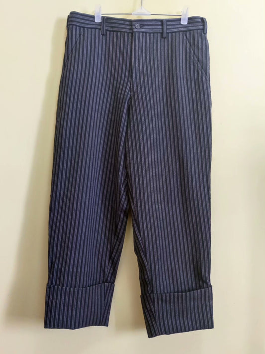 Comme des Garçons Striped Wool Pants