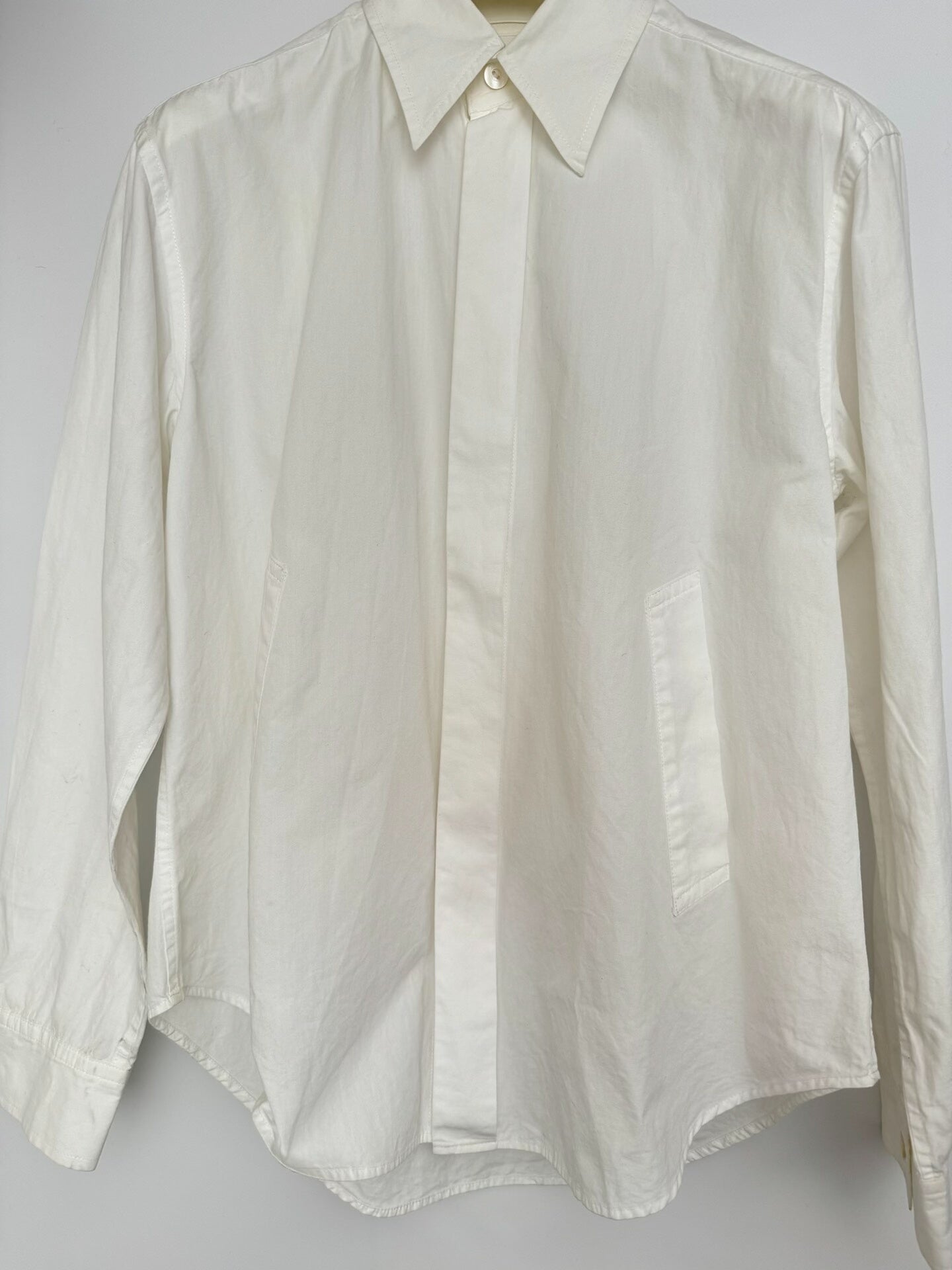 Yohji Yamamoto White Shirt Size 3