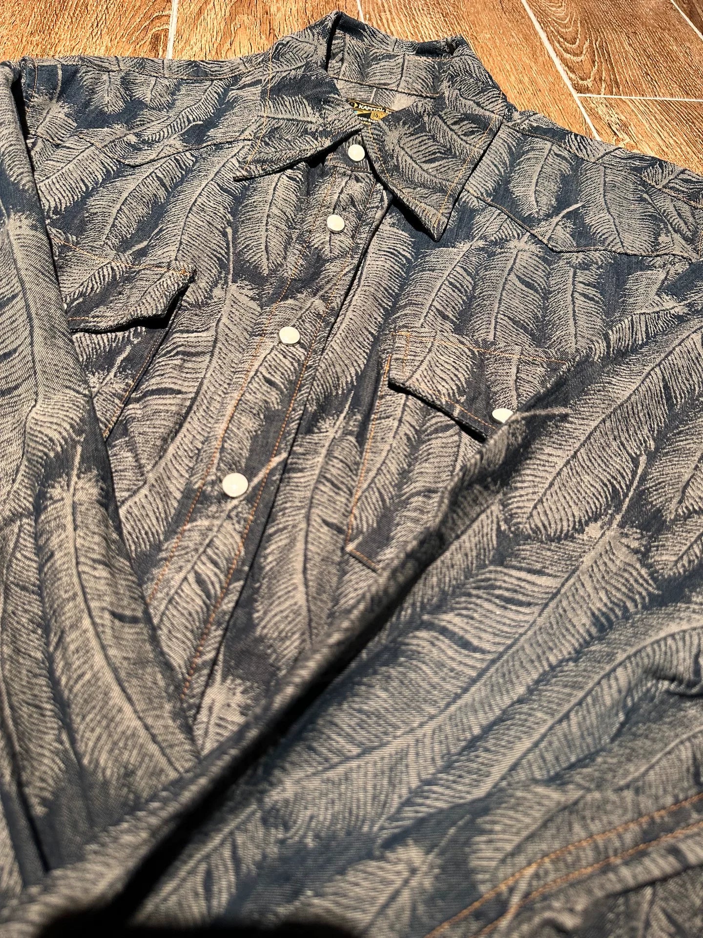 Kapital Feather Tassel Denim Shirt