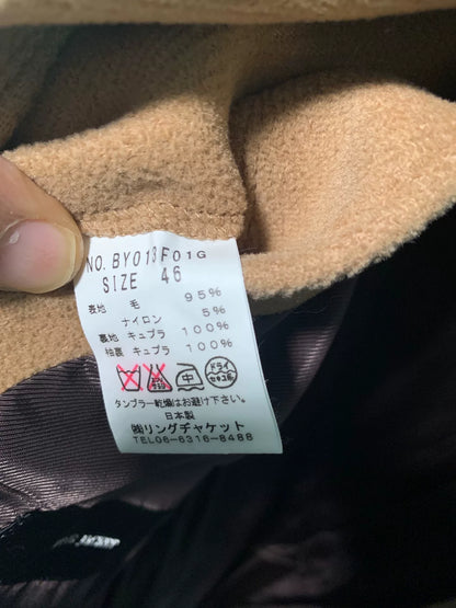 wool coat with belt for autumn winter