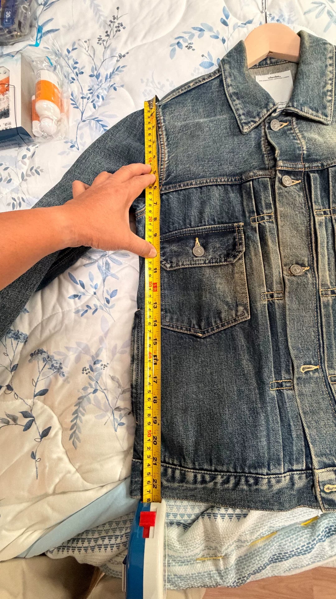 Visvim 101JKT Damaged Snake Tag Denim