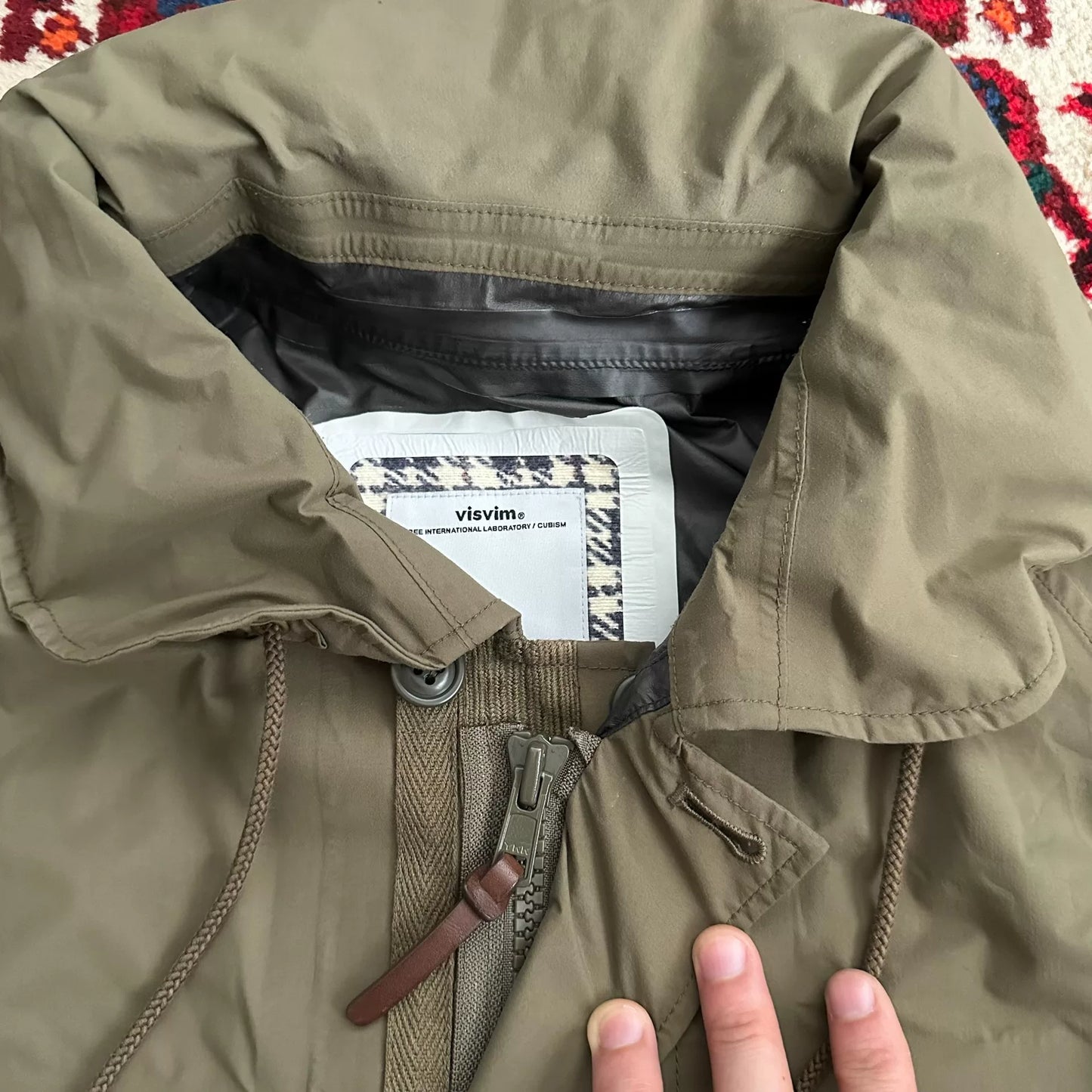 visvim gore-tex jacket size large