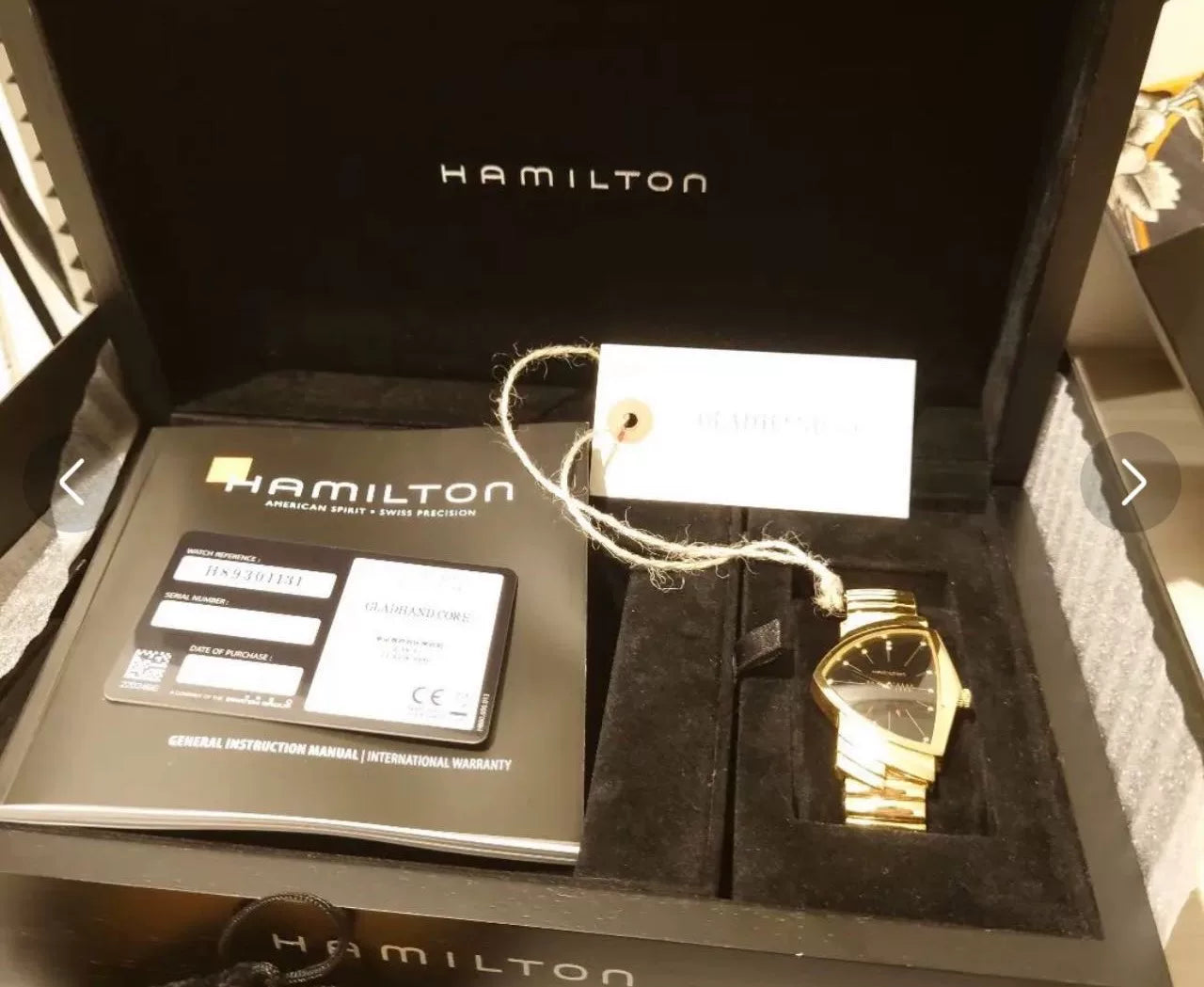 limited edition hamilton glad hand watch