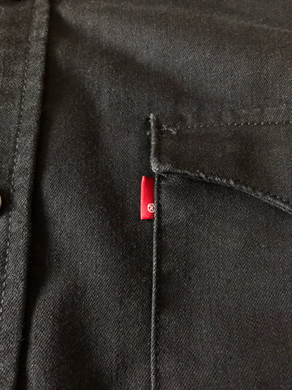 Levi's Washed Black Western Denim Shirt