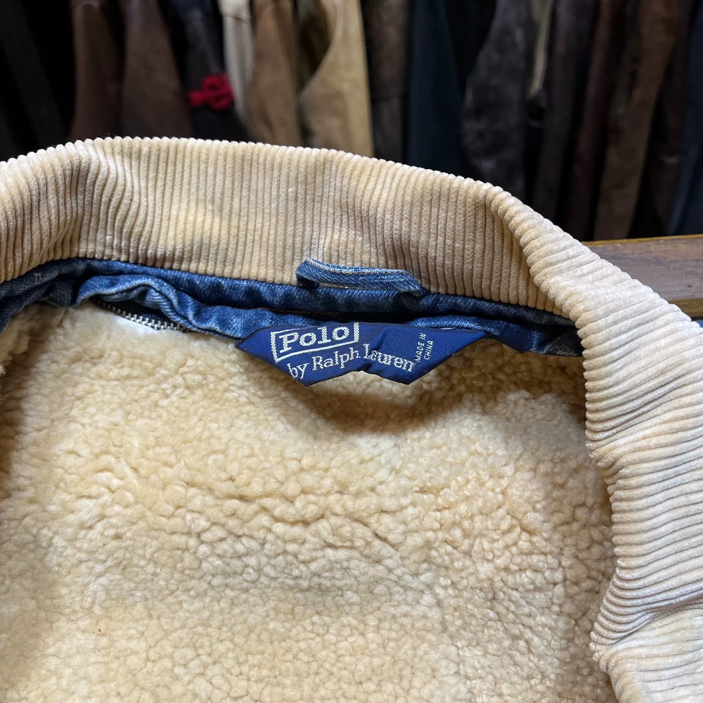 RRL Double RL Denim Jacket with Removable Liner