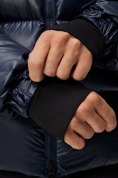 j.lindeberg creek down jacket navy blue