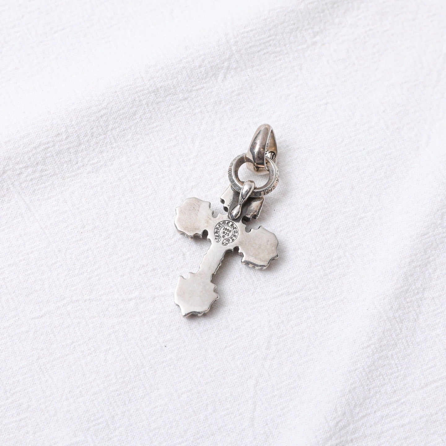 Chrome Hearts 925 Silver Cross Pendant