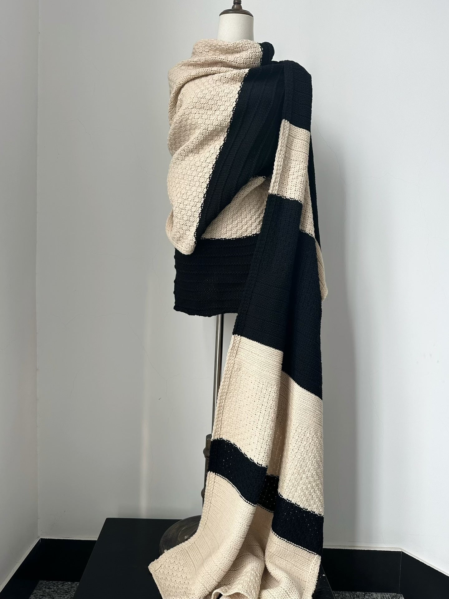 Yohji Yamamoto 2002 Runway Shawl