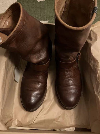 visvim F.I.L. Indigo Camping Trailer T.W.O Boots