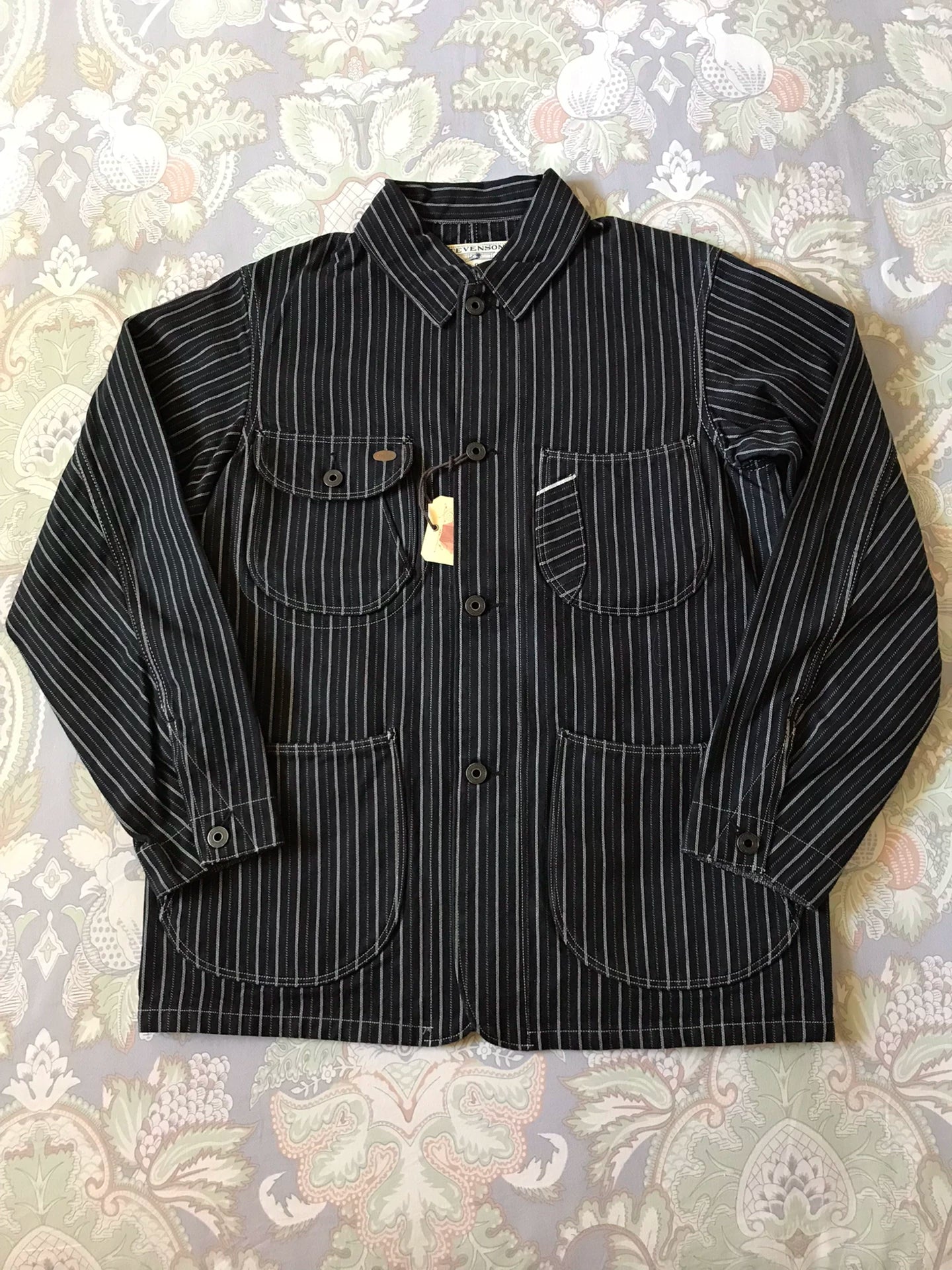 Stevenson Overall Japanese Striped Work Jacket