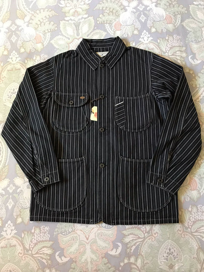 Stevenson Overall Japanese Striped Work Jacket