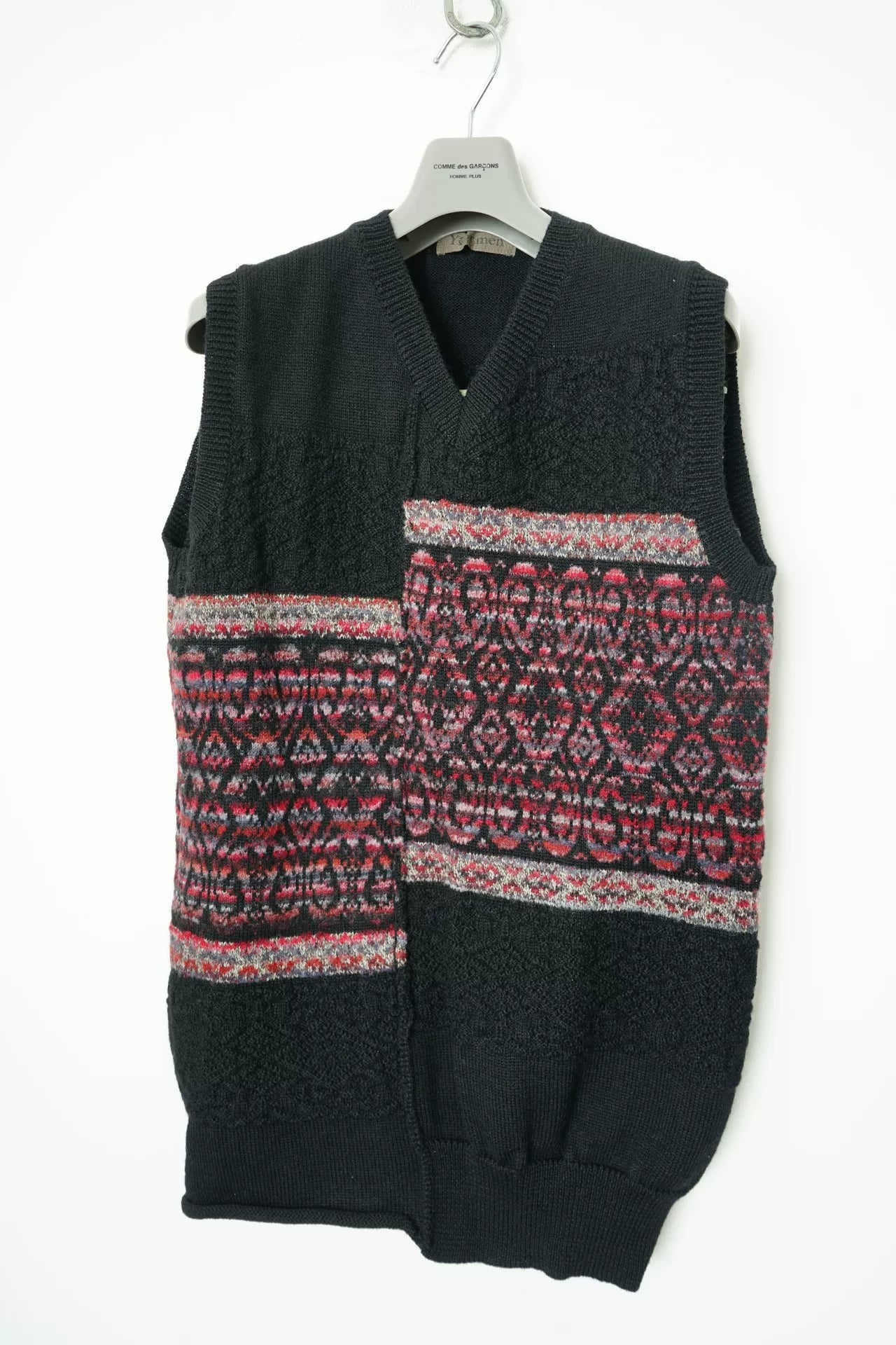 Yohji Yamamoto Y's Men Retro Knit Vest