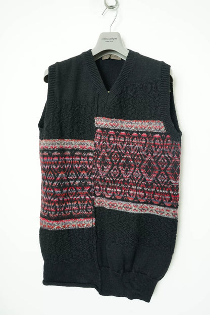 Yohji Yamamoto Y's Men Retro Knit Vest
