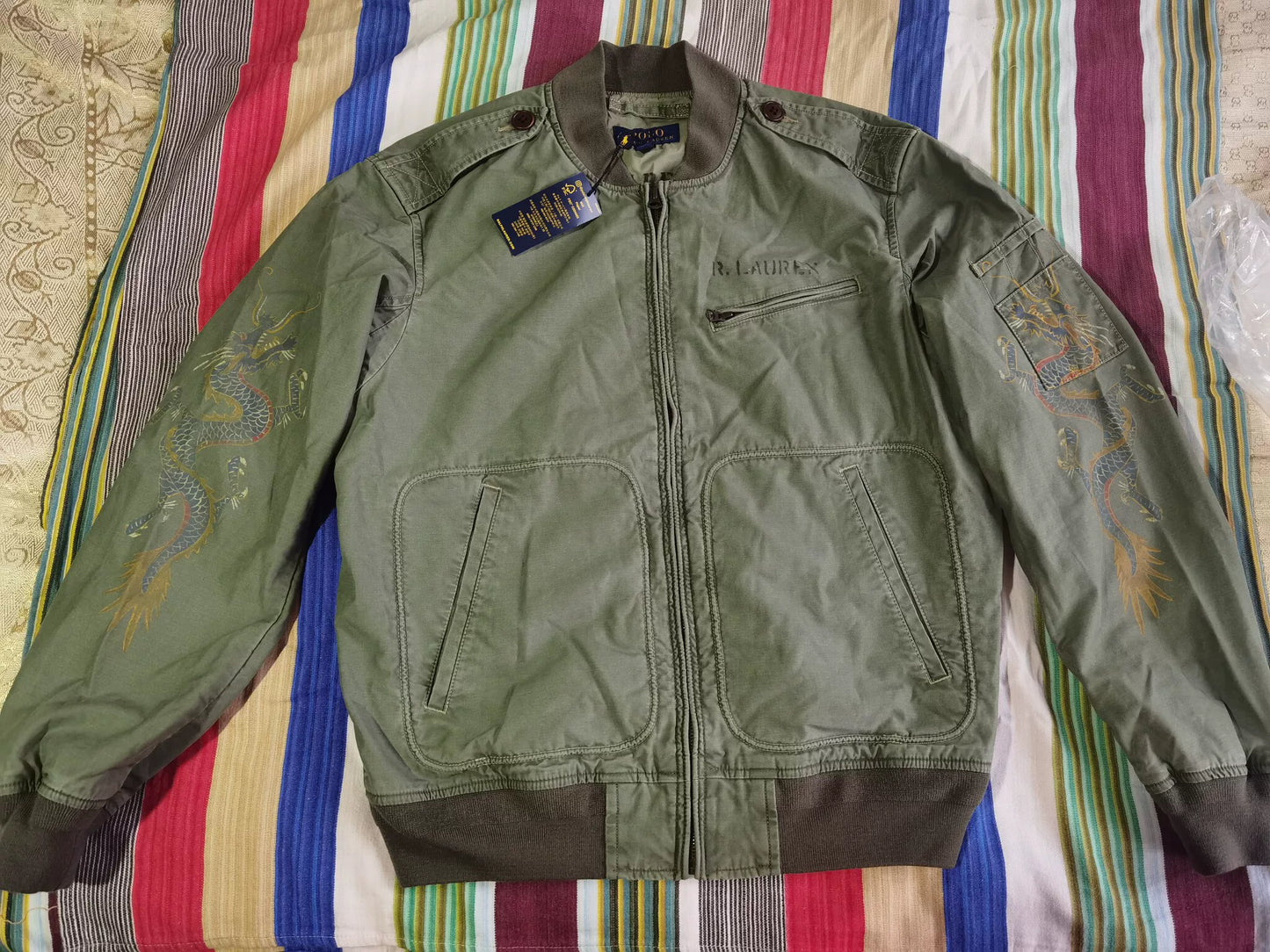 Ralph Lauren Vintage Dragon Flight Jacket