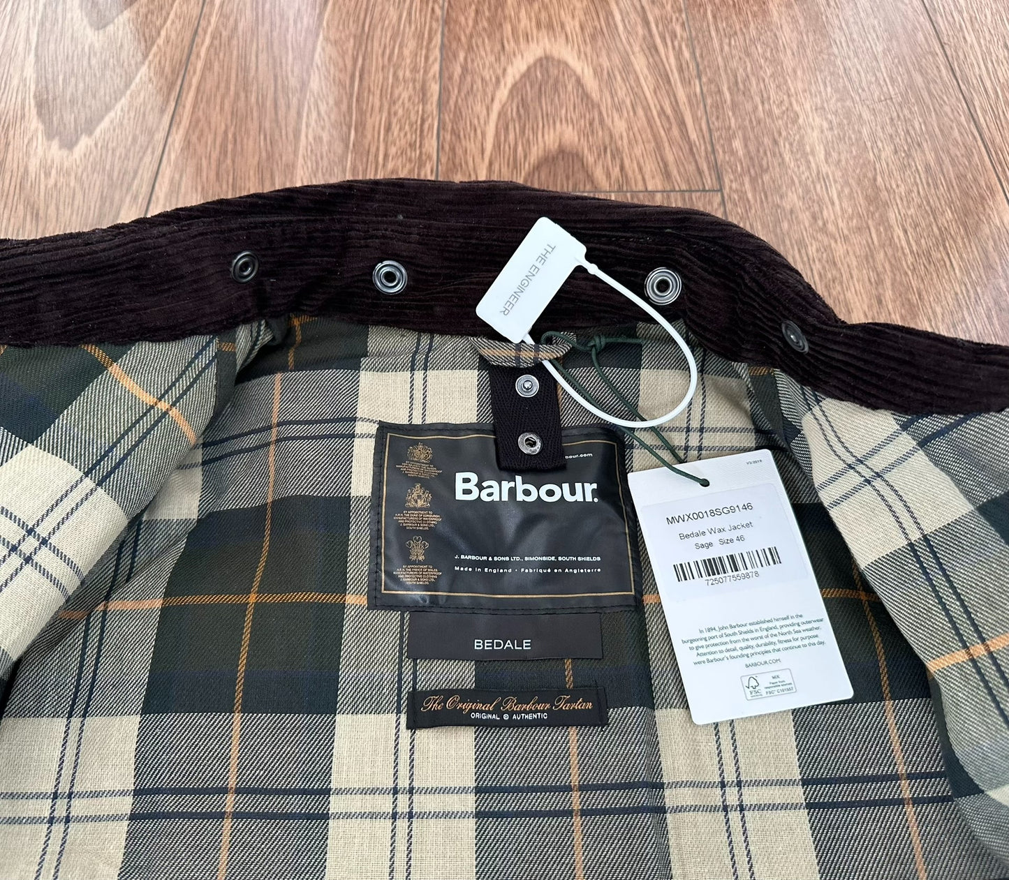 Barbour Bedale Wax Jacket in  Condition