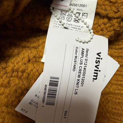 VISVIM 21AW Spot Amplus Crew Knit