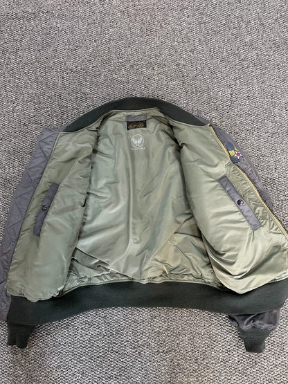 toys mccoy flight jacket in gray