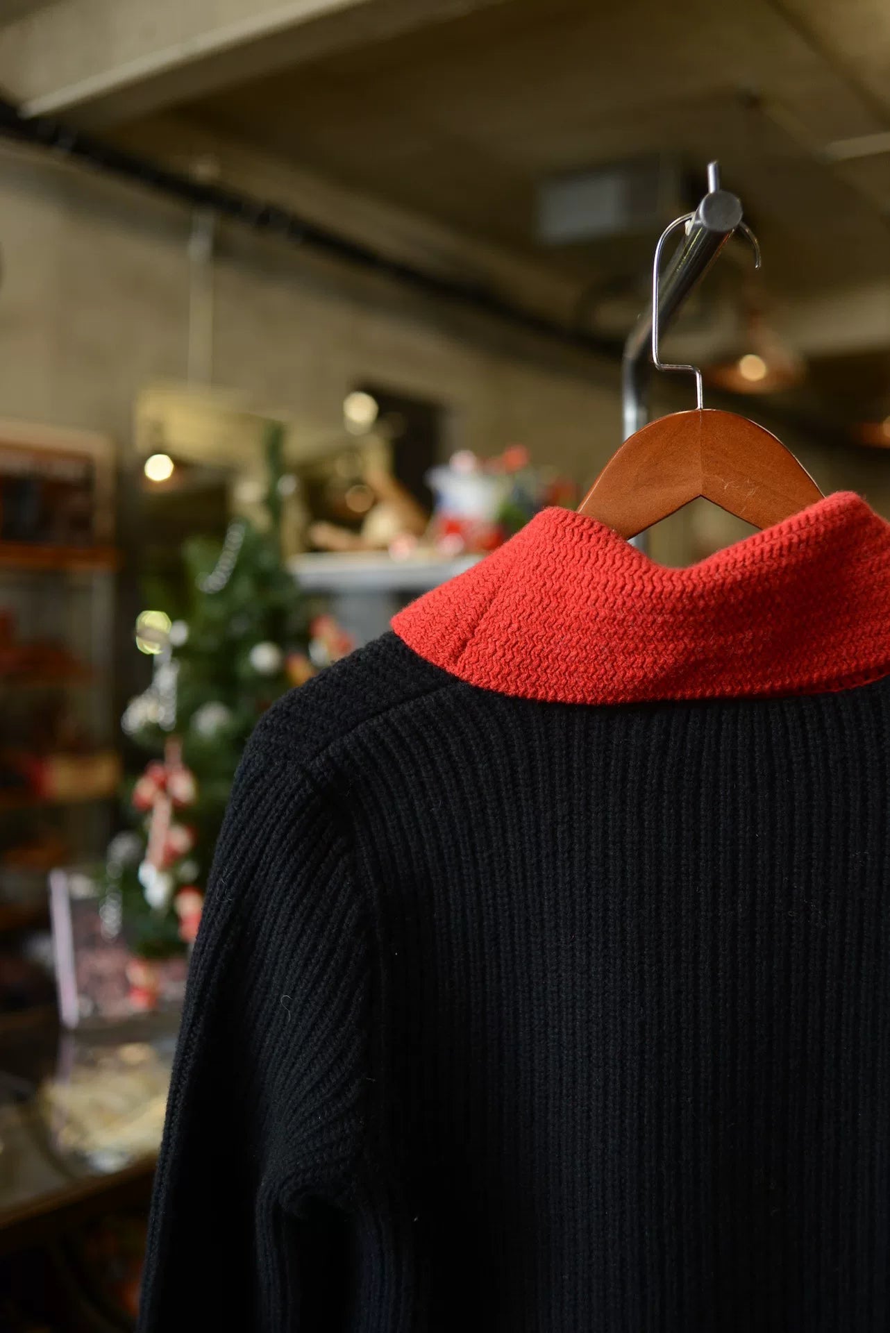 Ralph Lauren Ivy Style Shawl Collar Wool Cardigan