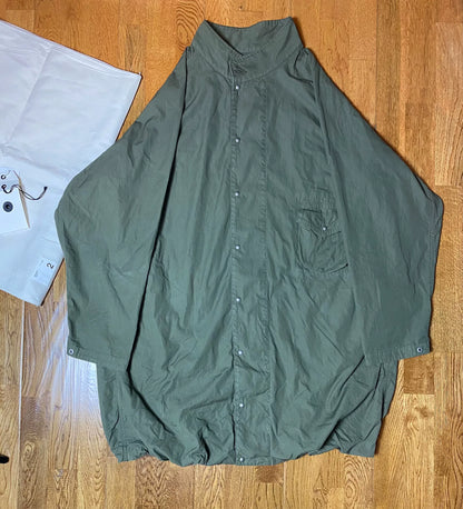 visvim south winds coat in green