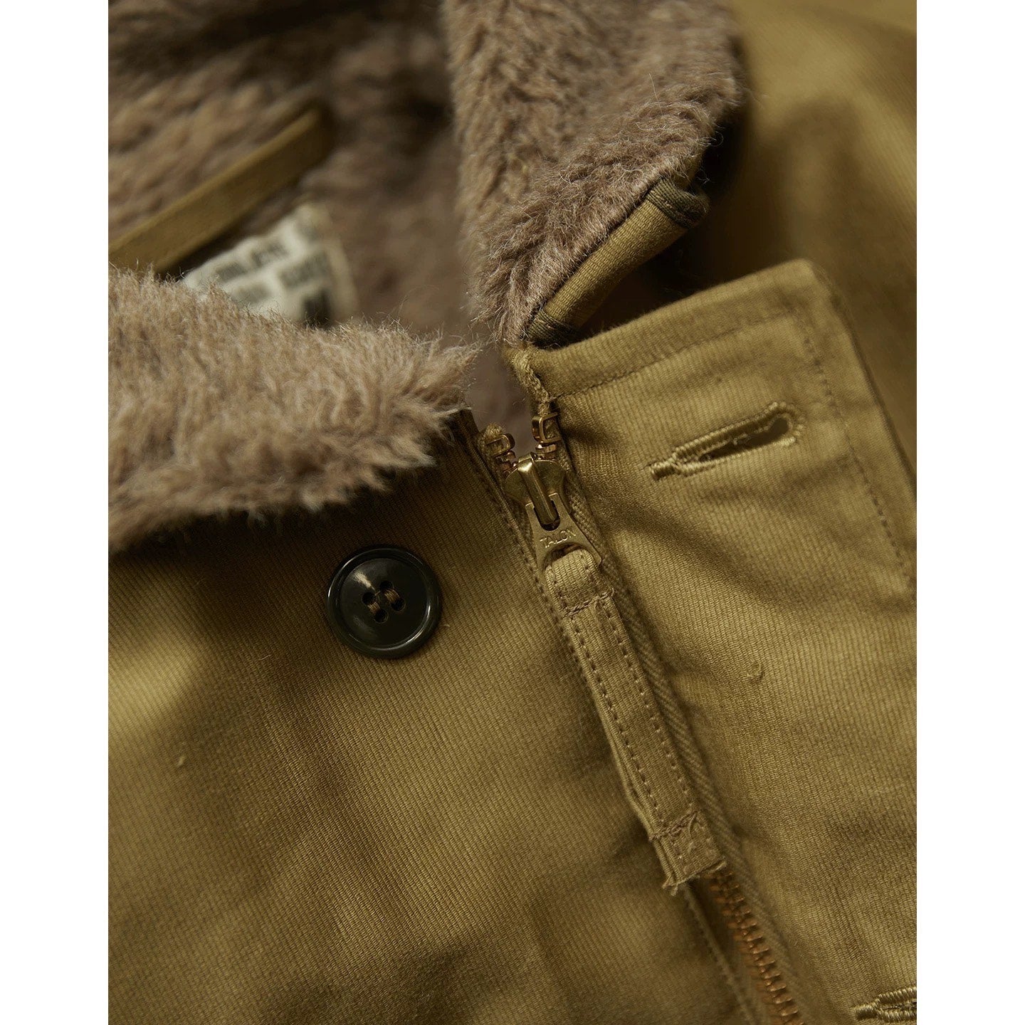 Buzz Rickson's N-1 Deck Jacket Alpaca