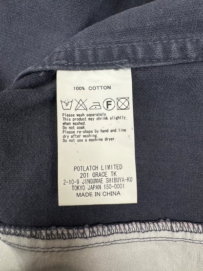 vintage cavempt washed denim jacket M size