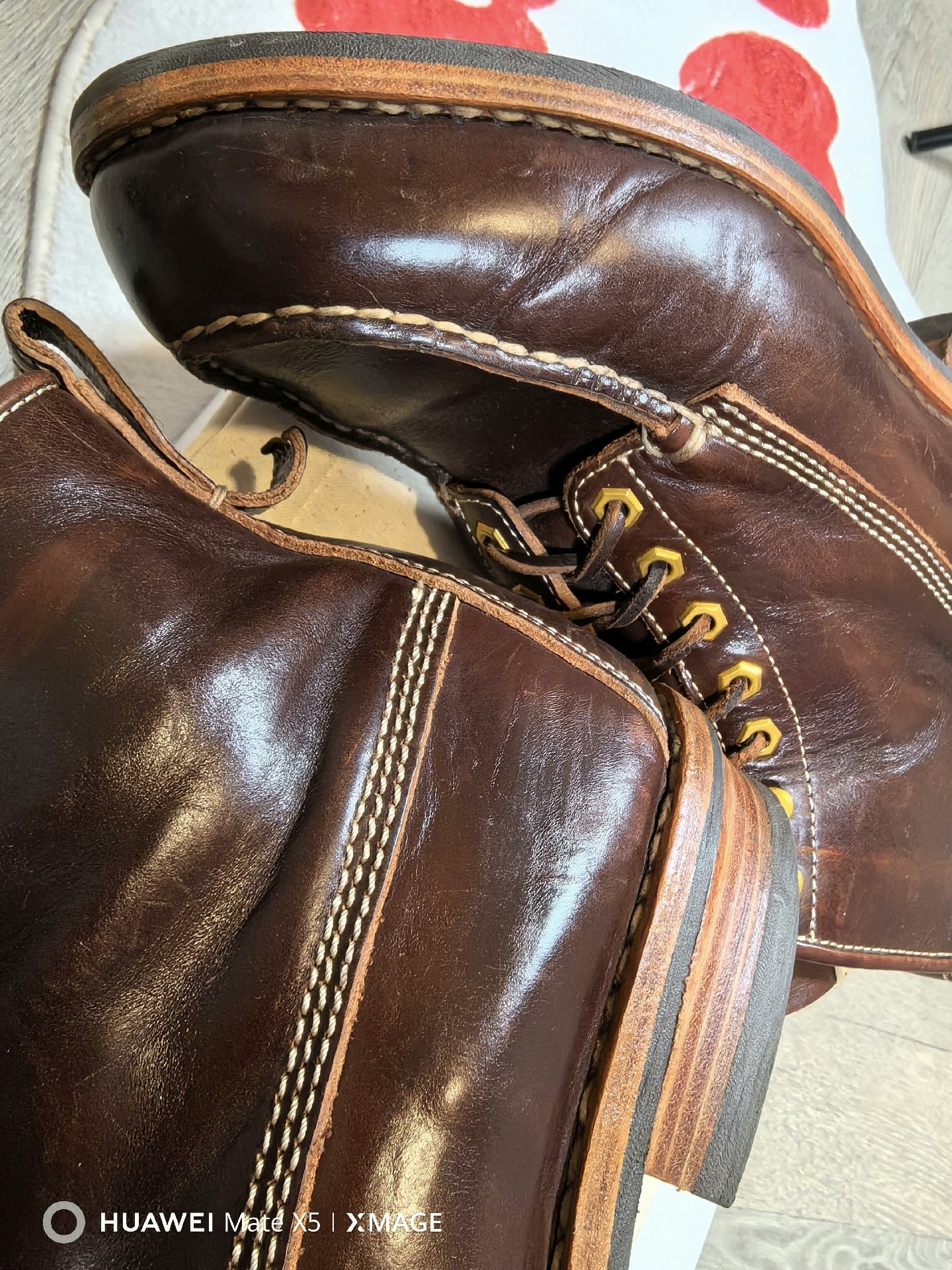 visvim handmade leather moc-folk boots