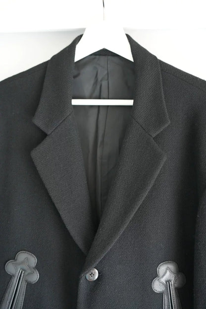Yohji Yamamoto 88AW Leather Flower Suit