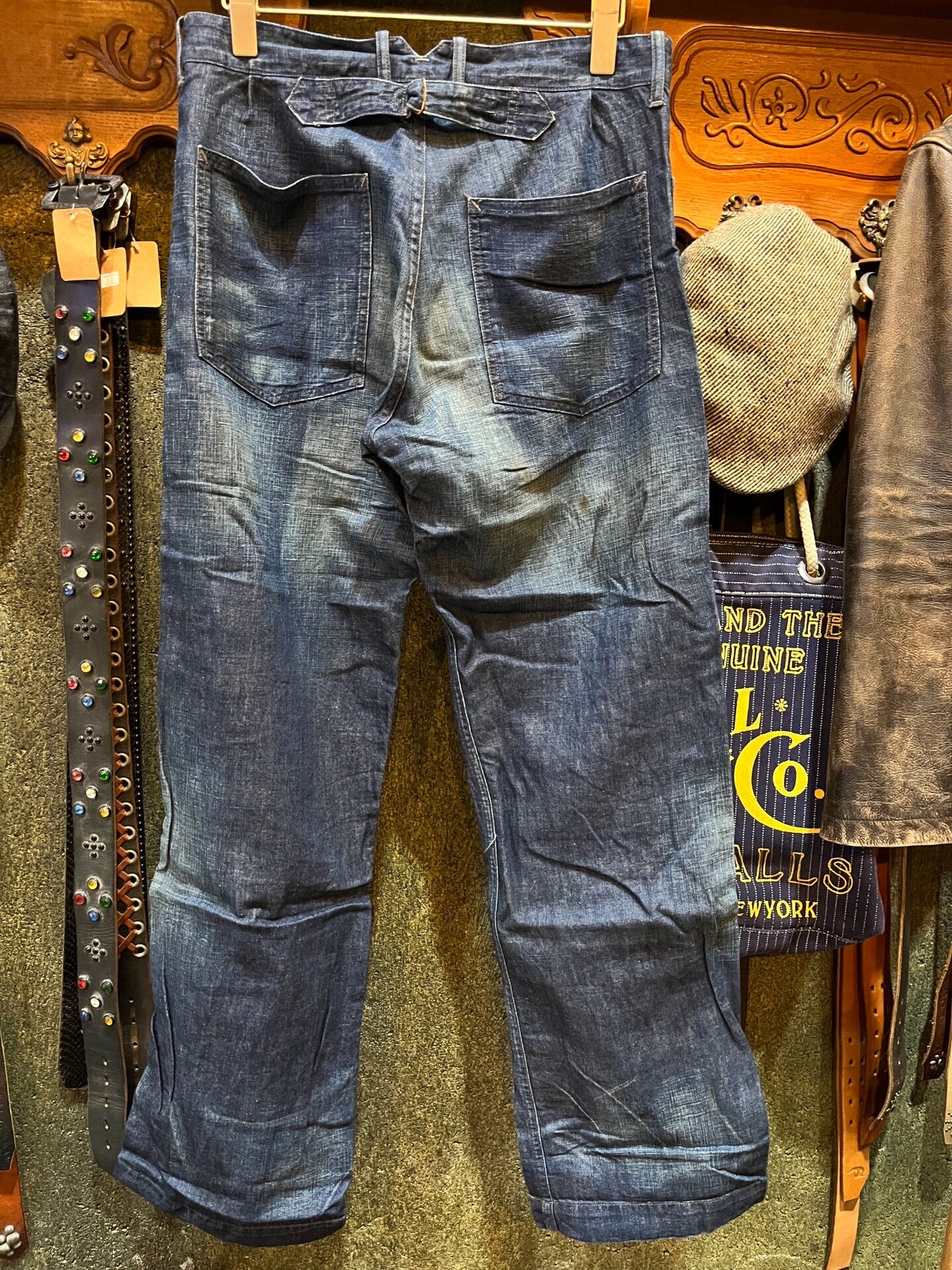 RRL Distressed Workwear Pants
