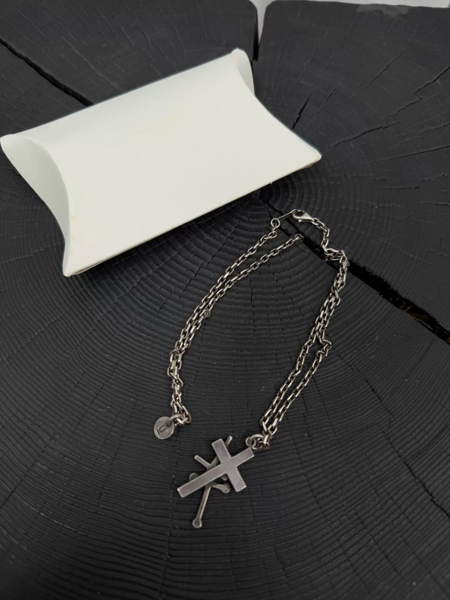 UNDERCOVER 02AW Triple Cross Necklace