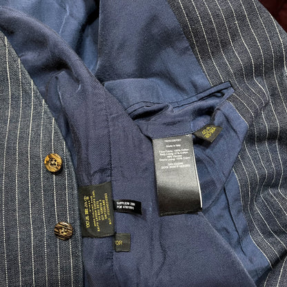 RRL Indigo Striped Suit