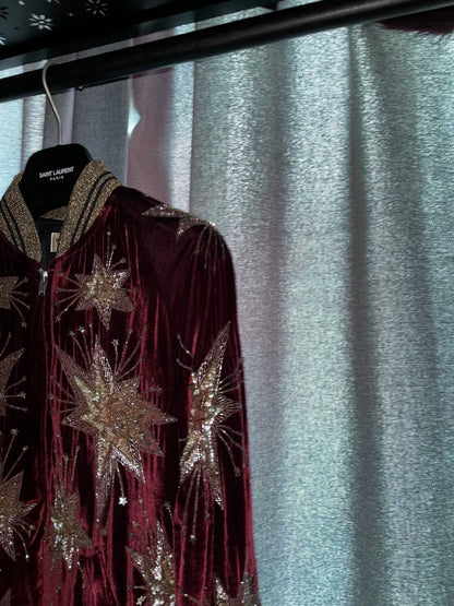 Saint Laurent Starburst Bomber Jacket