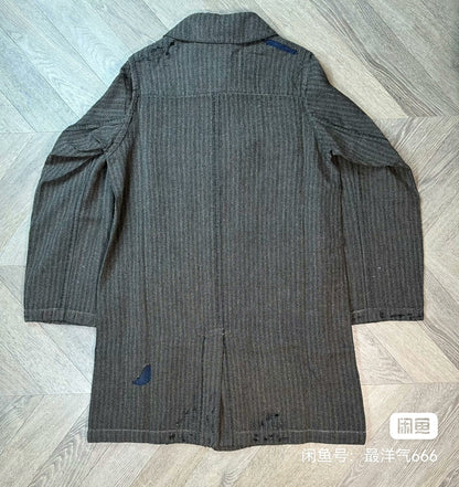 visvim monkey coat with unique textures and patterns