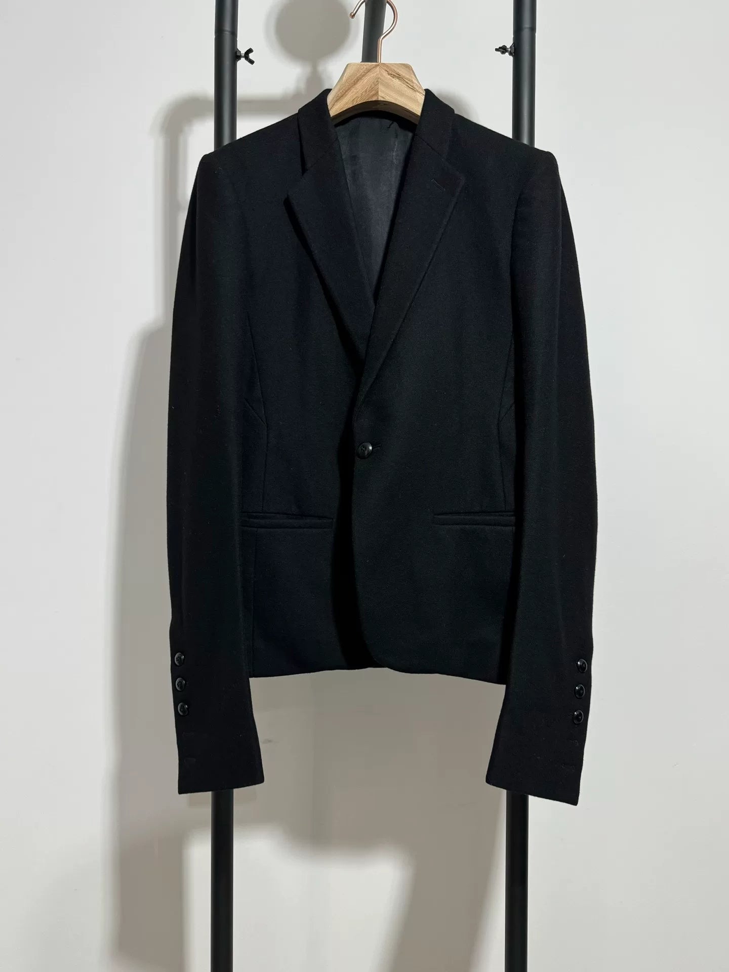 rick owens ro wool suit jacket