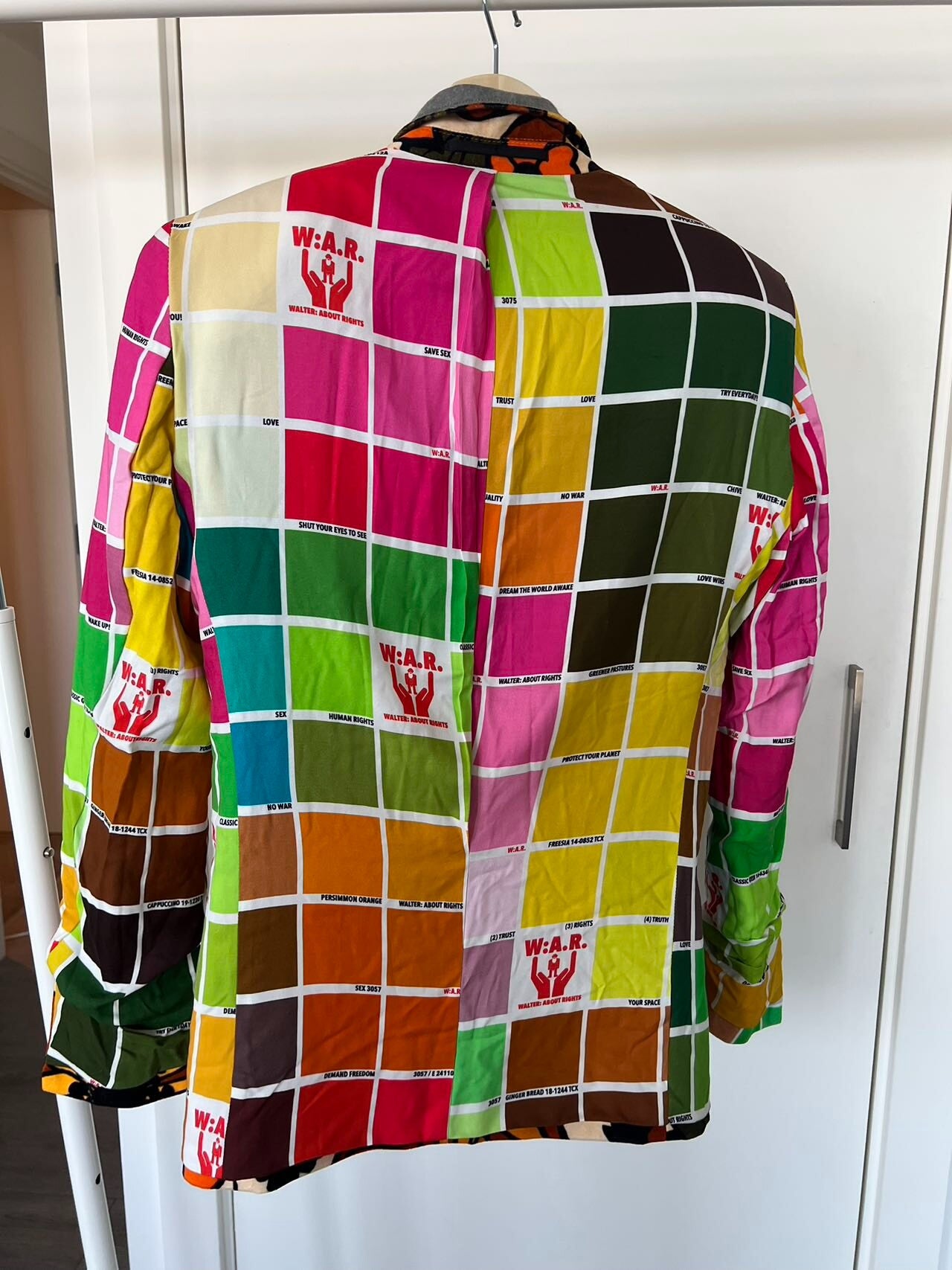 Walter Van Beirendonck SS17 Floral Suit