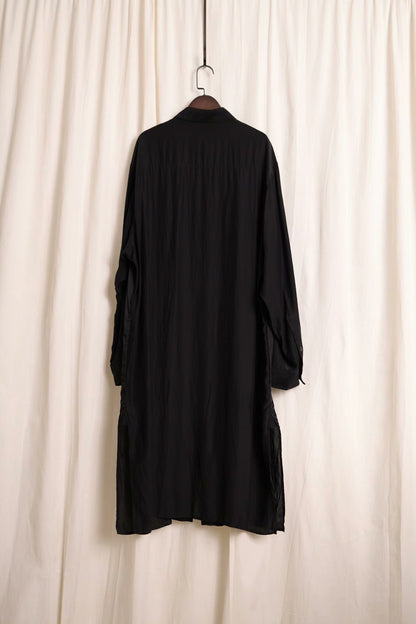 Yohji Yamamoto 2024 AW Silk Long Shirt