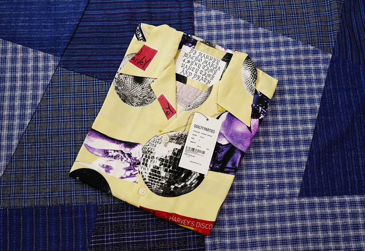 wacko maria dj harvey short sleeve shirt