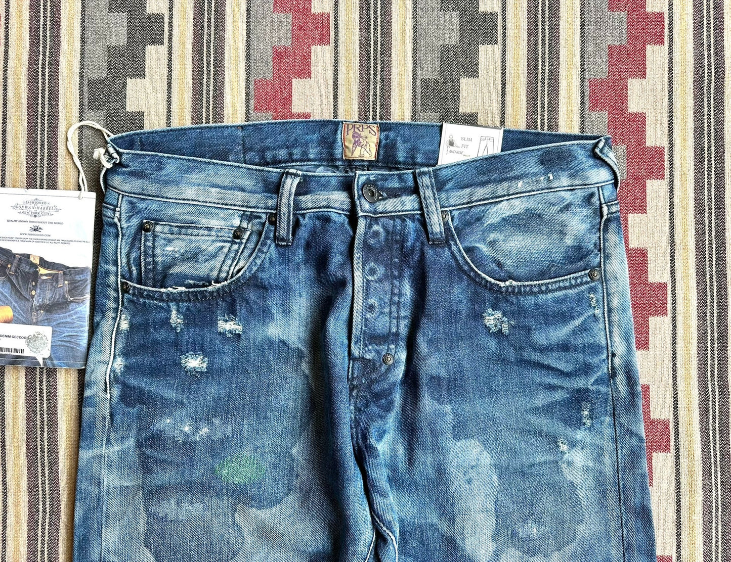 PRPS GOODS&CO Vintage Distressed Jeans
