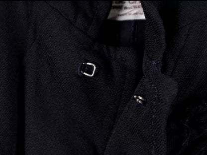 Comme des Garçons Black Jacket with Embroidery