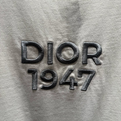 dior  short sleeve tee with embroidery