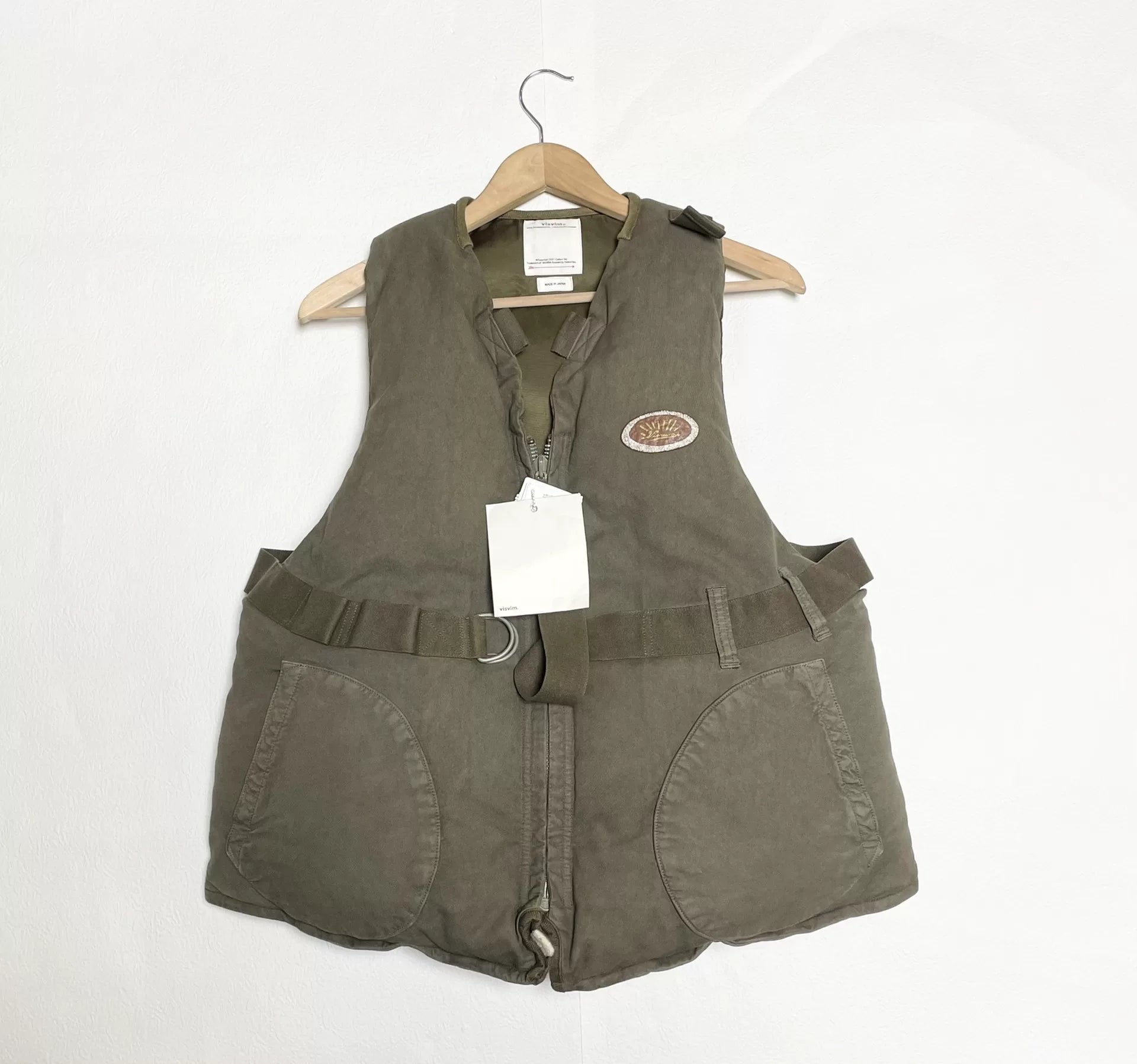 visvim harrier down vest for stylish layering