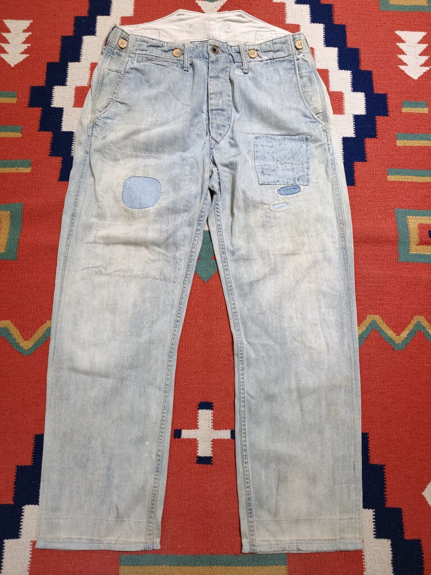 RRL Vintage Painter Patch Jeans