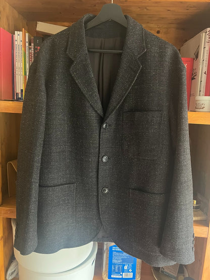visvim falkland blazer jacket thick fabric
