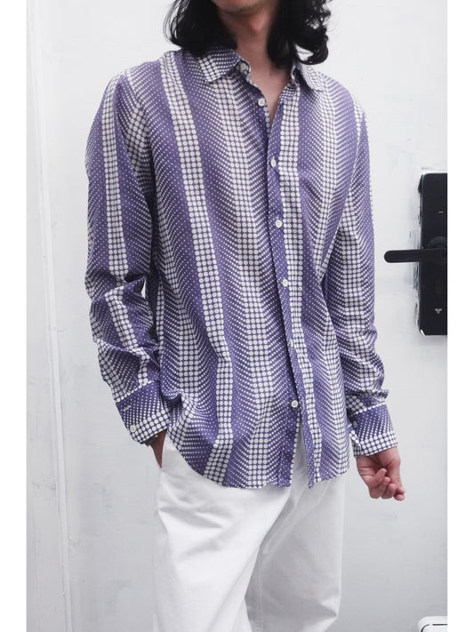 maison martin margiela polka dot shirt
